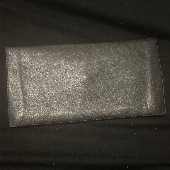 Dior Black Leather wallet with Gold Logo - Picture 14 of 16
